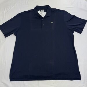 Lacoste Men's Pima Cotton Hadrian Polo Sz 9-3XL Marine Blue
